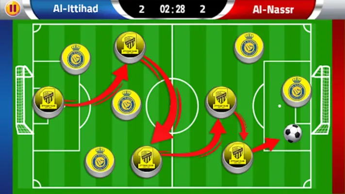 لعبة كرة القدم العالمية android App screenshot 6